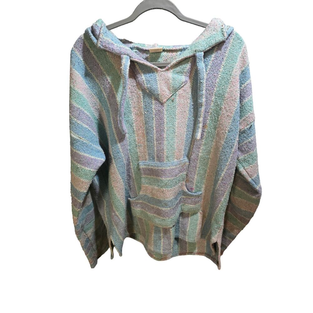 Light Blue Drug Rug Sweater